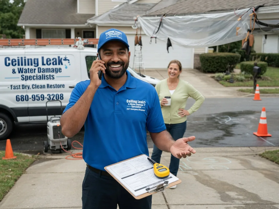 Ceiling Leak Cleanup Pinnacle, NC FAQs